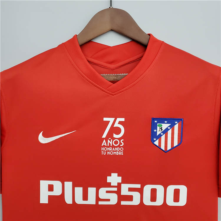 Atletico Madrid 22/23 75th Aniversary Soccer Jersey Football Shirt - Click Image to Close